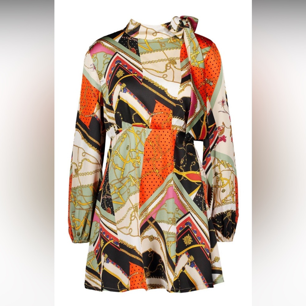 Boohoo NWT Skater Dress